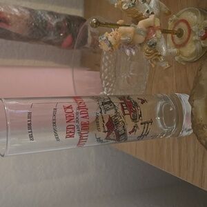 VTG - Anchor Hocking - "Redneck Attitude Adjuster" Shot Glass - Tall Slim - M9